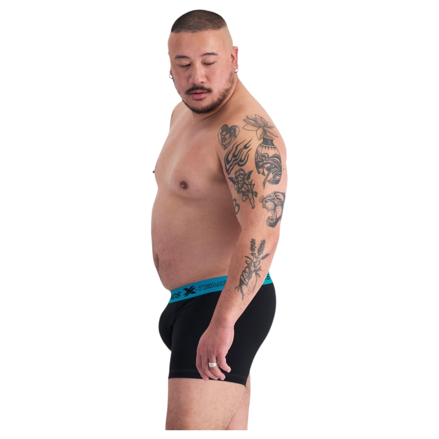 3 Pack Men Bonds X-Temp Trunks Black