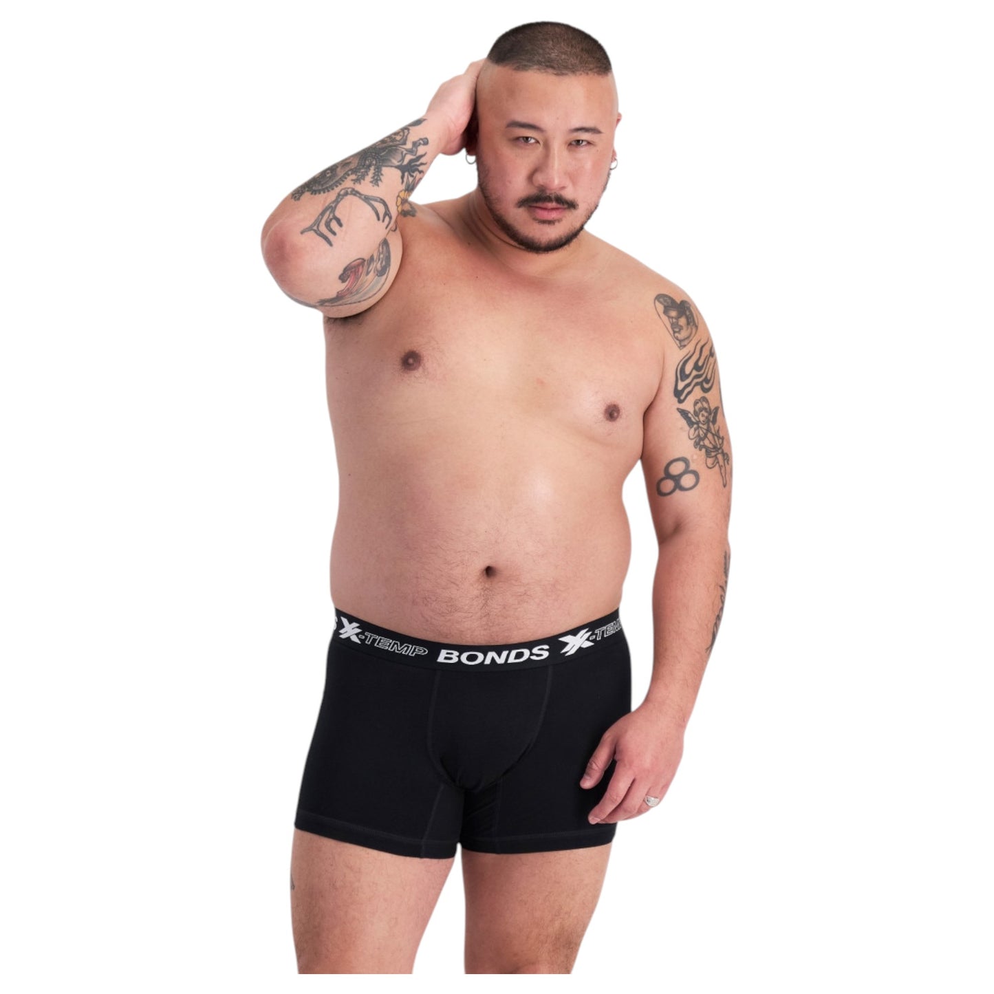 3 Pack Men Bonds X-Temp Trunks Black