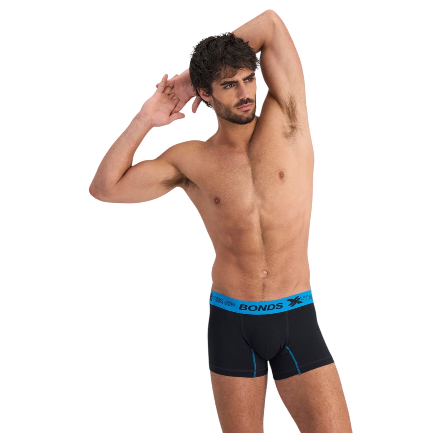 3 Pack Men Bonds X-Temp Trunks Black