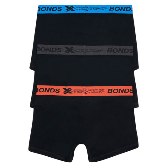 3 Pack Mens Bonds X-Temp Trunks Trunks Underwear Multi