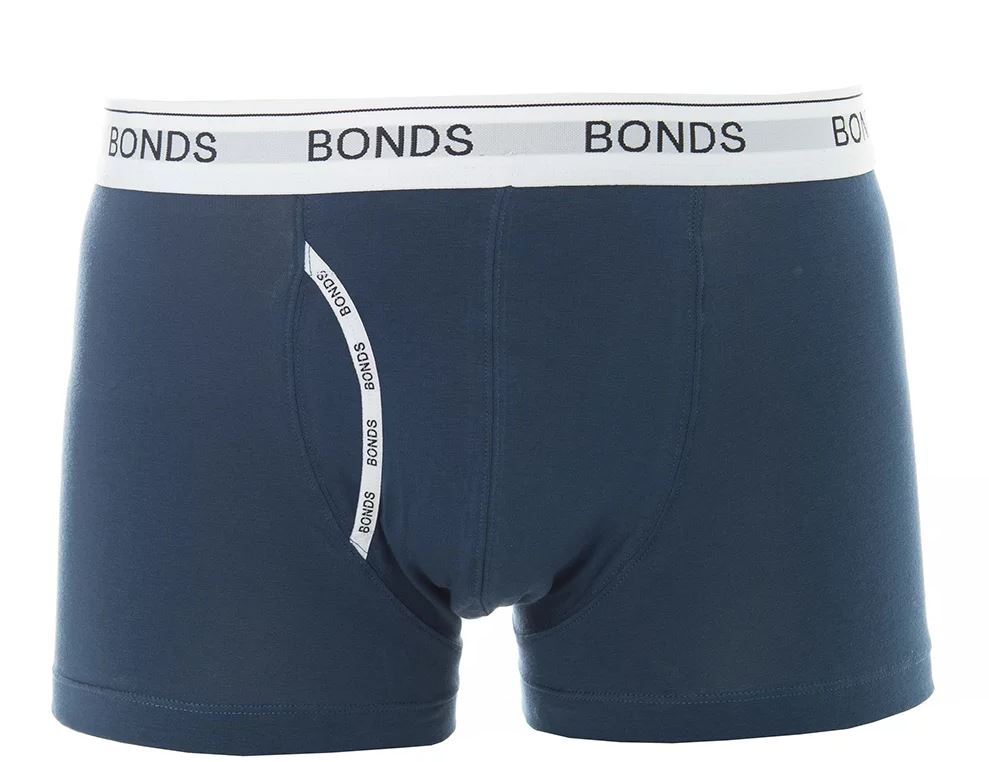 6 Pack Mens Bonds Guyfront Trunks Underwear Navy