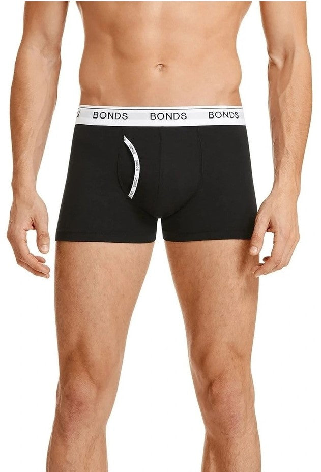 3 Pack Mens Bonds Guyfront Trunks Underwear Multi-Colored