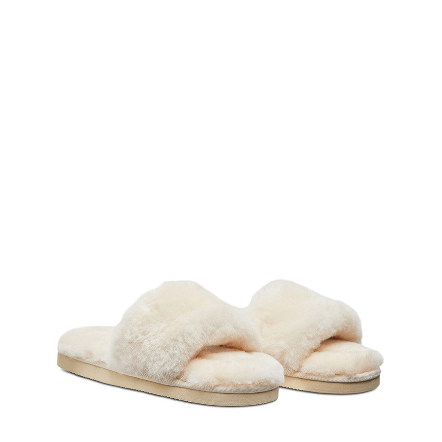 Womens Hush Puppies Lust Slippers Natural