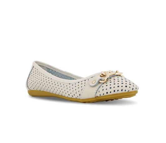 Womens Natural Comfort Rain Flats Nude