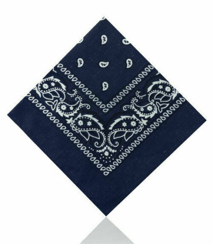 20 X Bandana Paisley Head Wrap 100% Cotton Neck Scarf