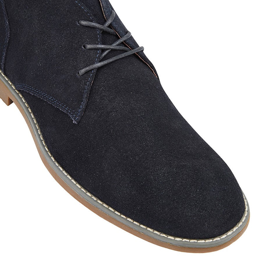 Mens Hush Puppies Terminal Boots Navy