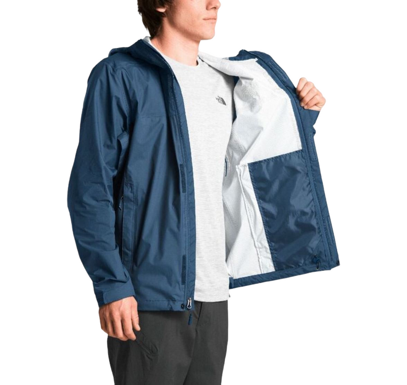 Mens The North Face Venture 2 Shady Blue Spray Jacket