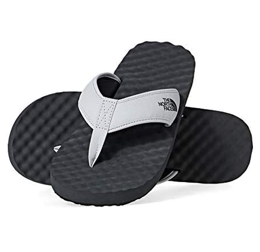 Mens The North Face Base Camp Flip-Flop ll Thongs Microchip Grey/Dark Shadow Grey