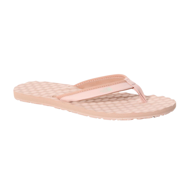 Women The North Face Base Camp Mini Ii Flip-Flops Crème Pink Thongs