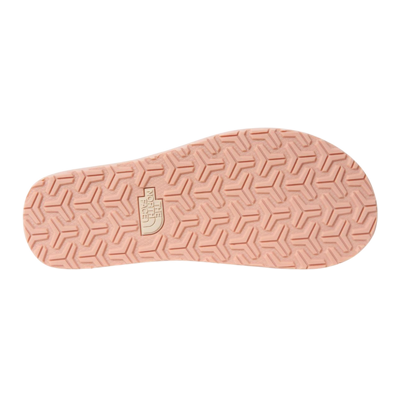 Women The North Face Base Camp Mini Ii Flip-Flops Crème Pink Thongs