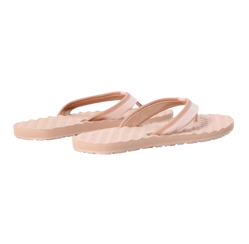 Women The North Face Base Camp Mini Ii Flip-Flops Crème Pink Thongs