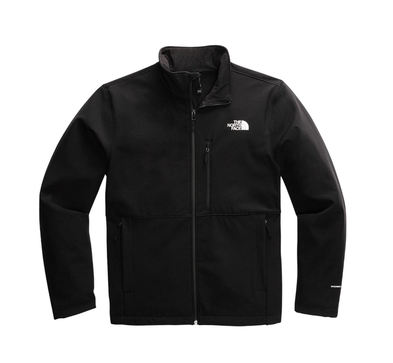 Mens The North Face Apex Bionic Full Zip Black Jacket