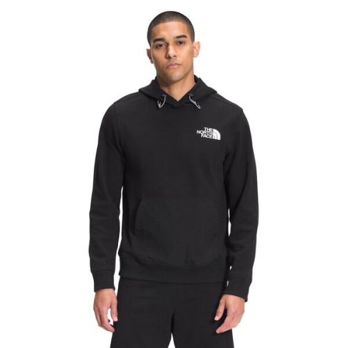 Mens The North Face Black Cotton Tech Hoodie