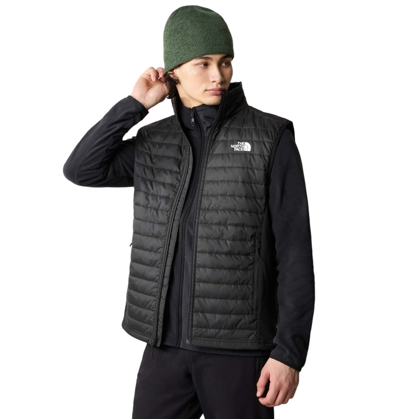 Mens The North Face Canyonlands Hybrid Black Vest