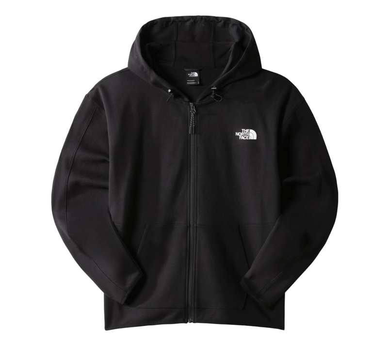 Mens The North Face Tech Full Zip Hoodie Black Jacket