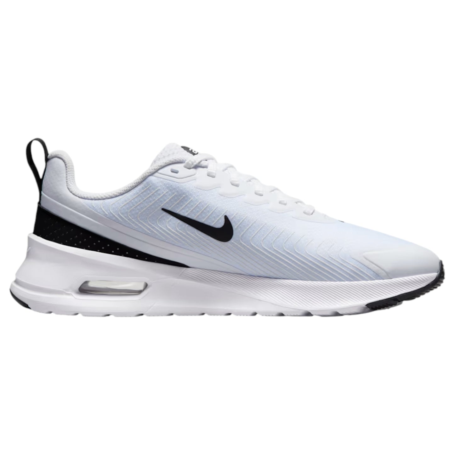 Mens Nike Air Max Nuaxis Shoes White/Black