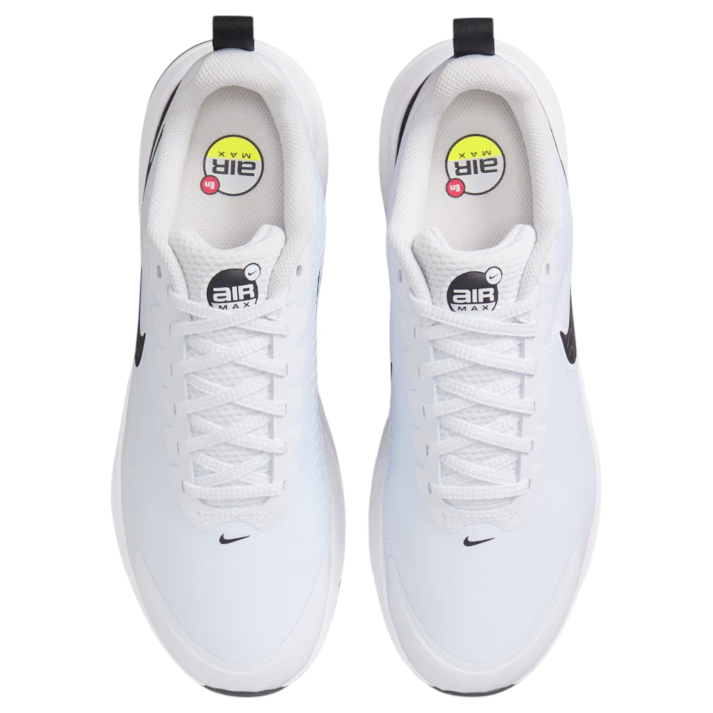 Mens Nike Air Max Nuaxis Shoes White/Black