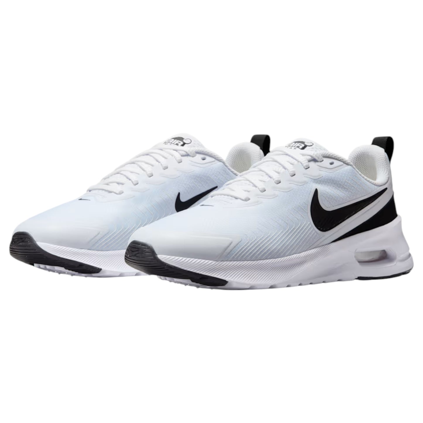 Mens Nike Air Max Nuaxis Shoes White/Black