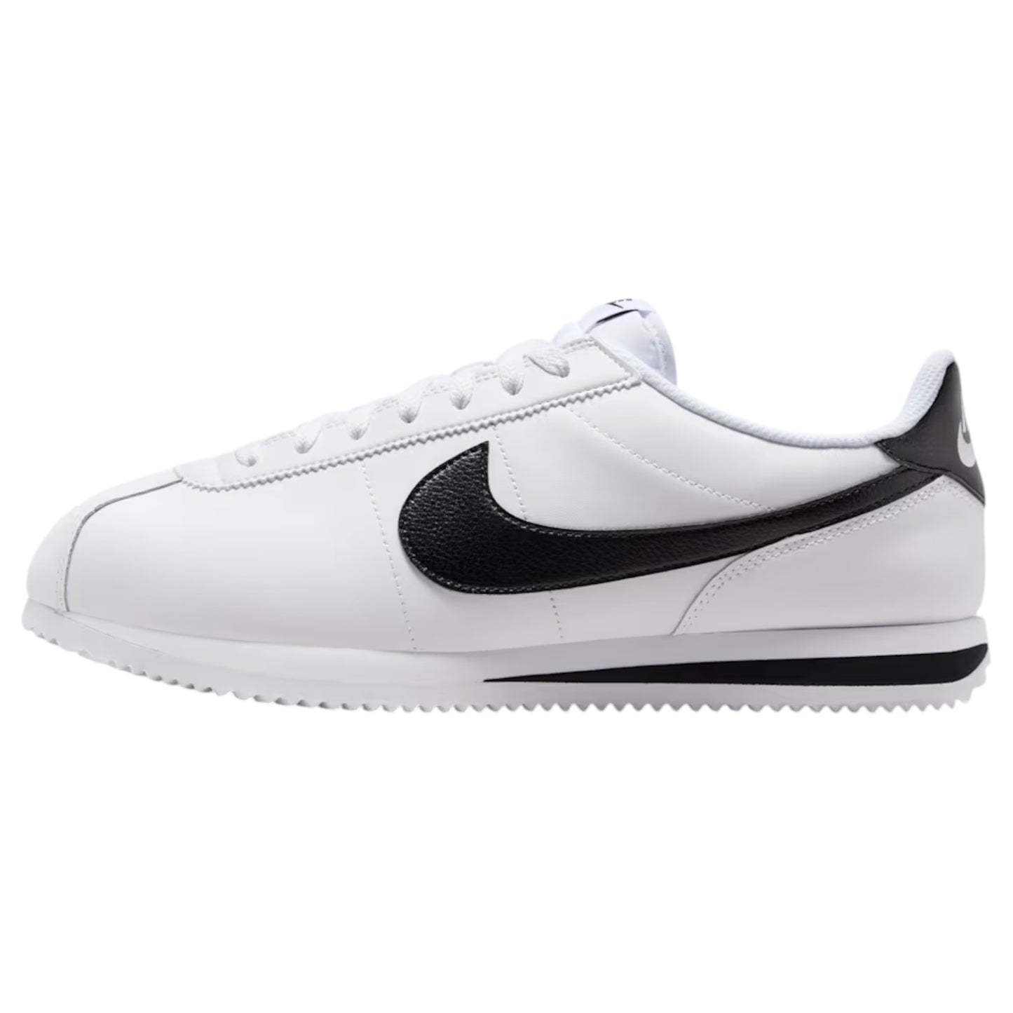 Mens Nike Cortez Leather Shoes White/Black