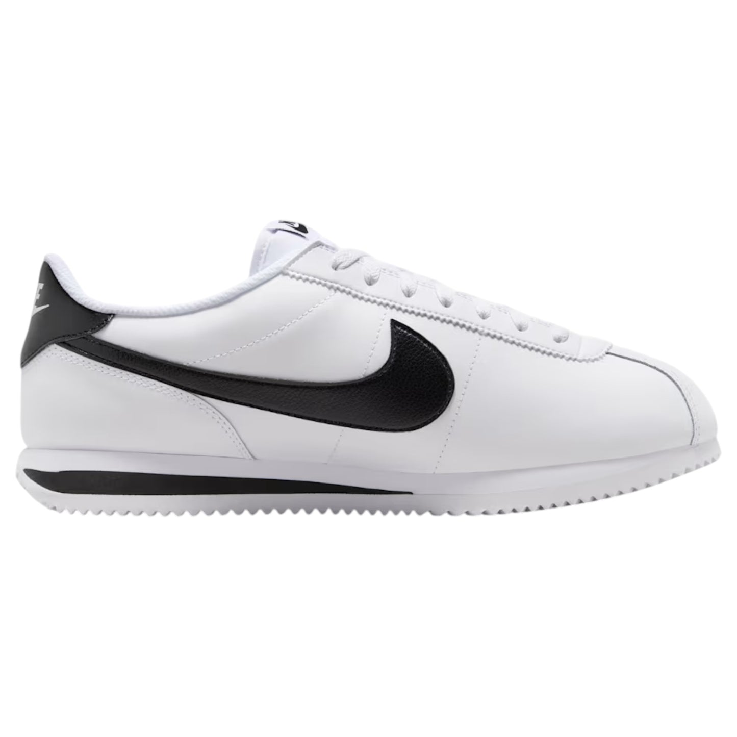 Mens Nike Cortez Leather Shoes White/Black
