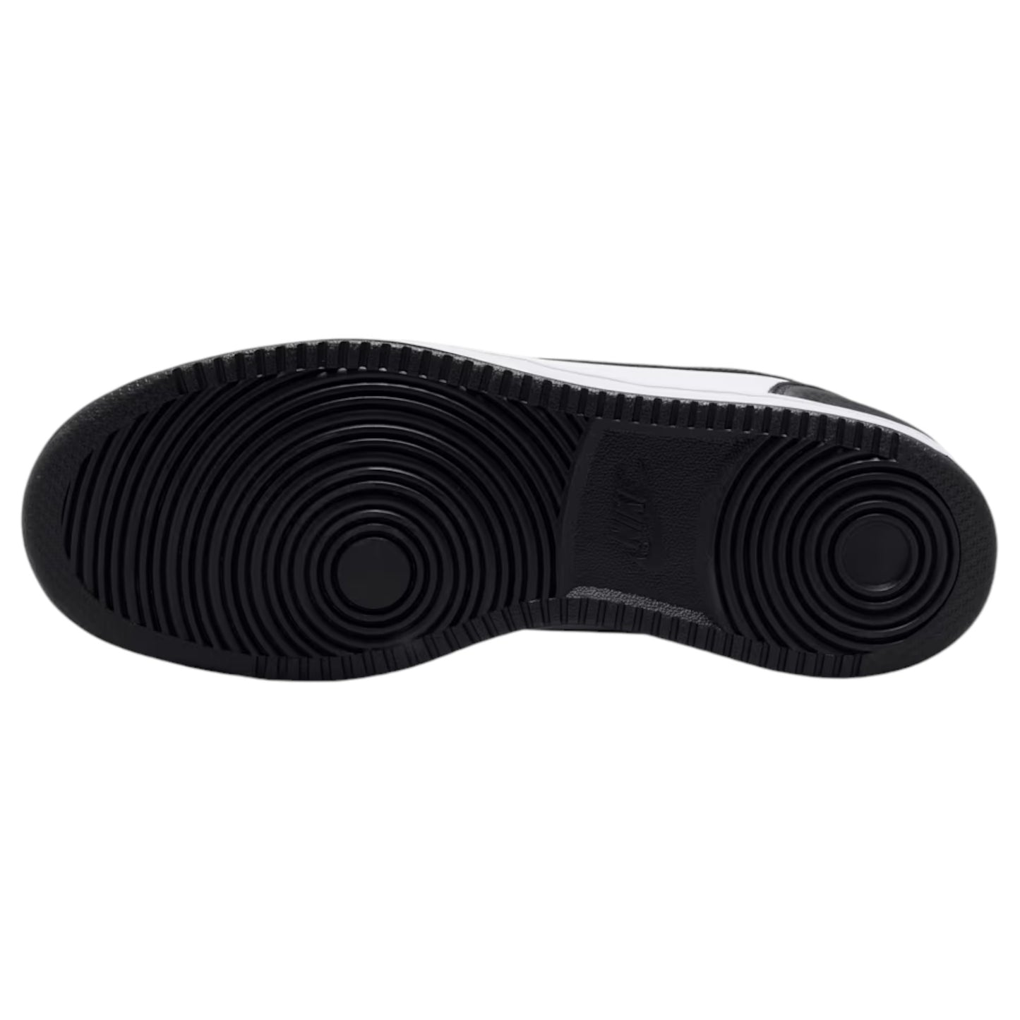 Mens Nike Ebernon Low Premium Shoes Black/White/Grey