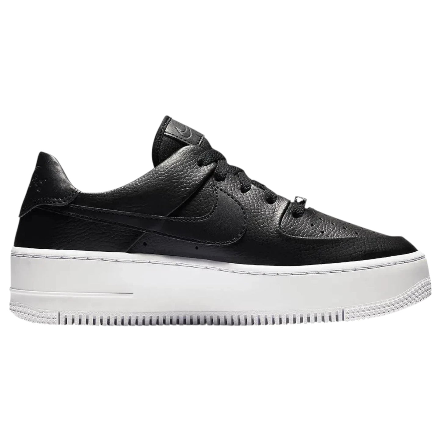 Womens Nike Air Force 1 Sage Low Shoes Black/White