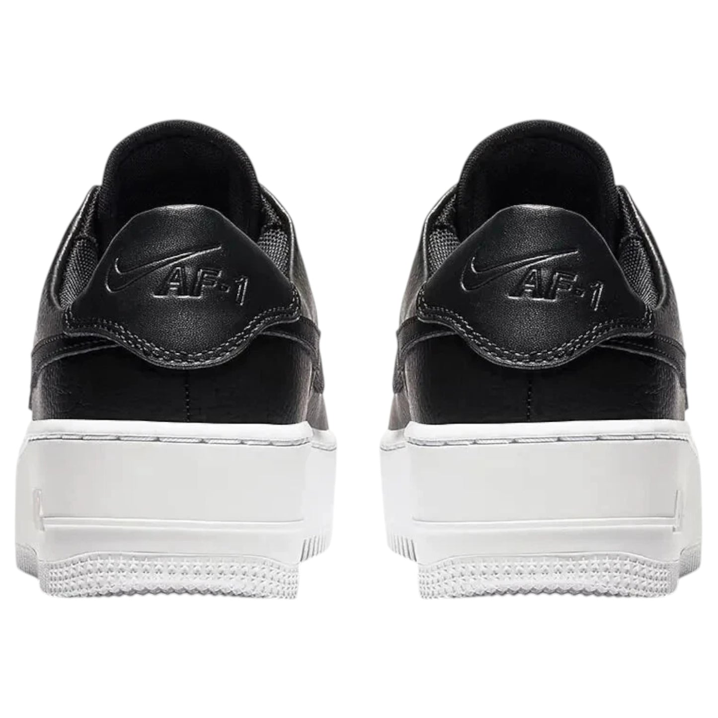 Womens Nike Air Force 1 Sage Low Shoes Black/White