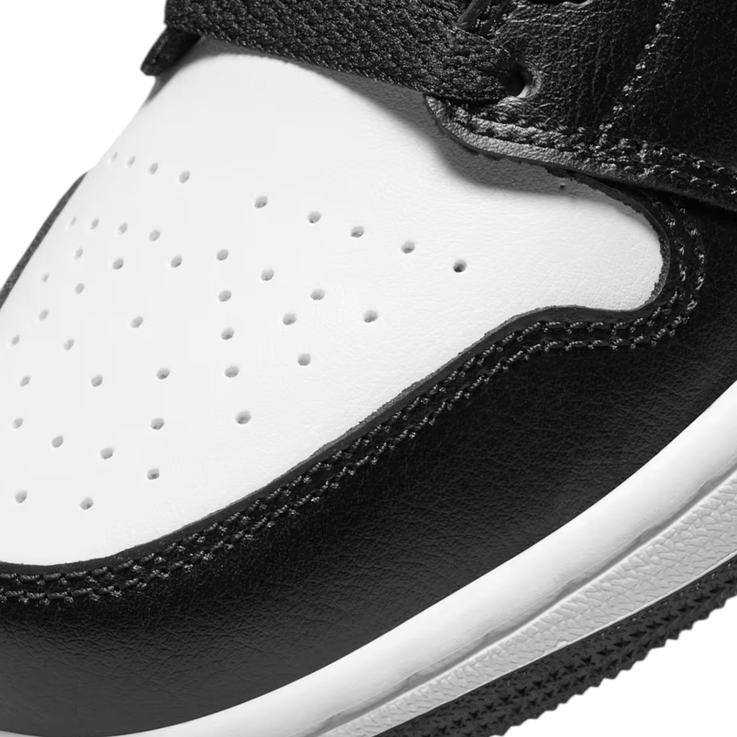 Womens Nike Air Jordan 1 Low Shoes Black/White