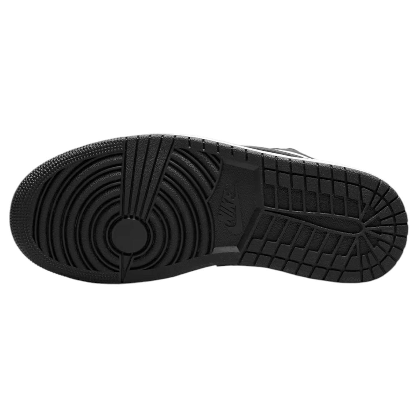 Womens Nike Air Jordan 1 Low Shoes Black/White