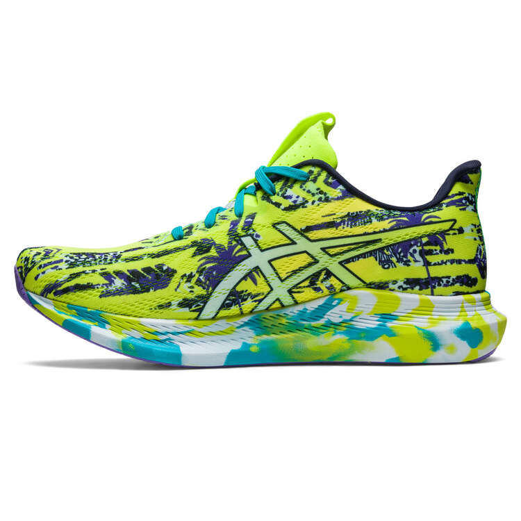 Mens Asics Noosa Tri 14 Lime Zest/Sky Athletic Running Shoes