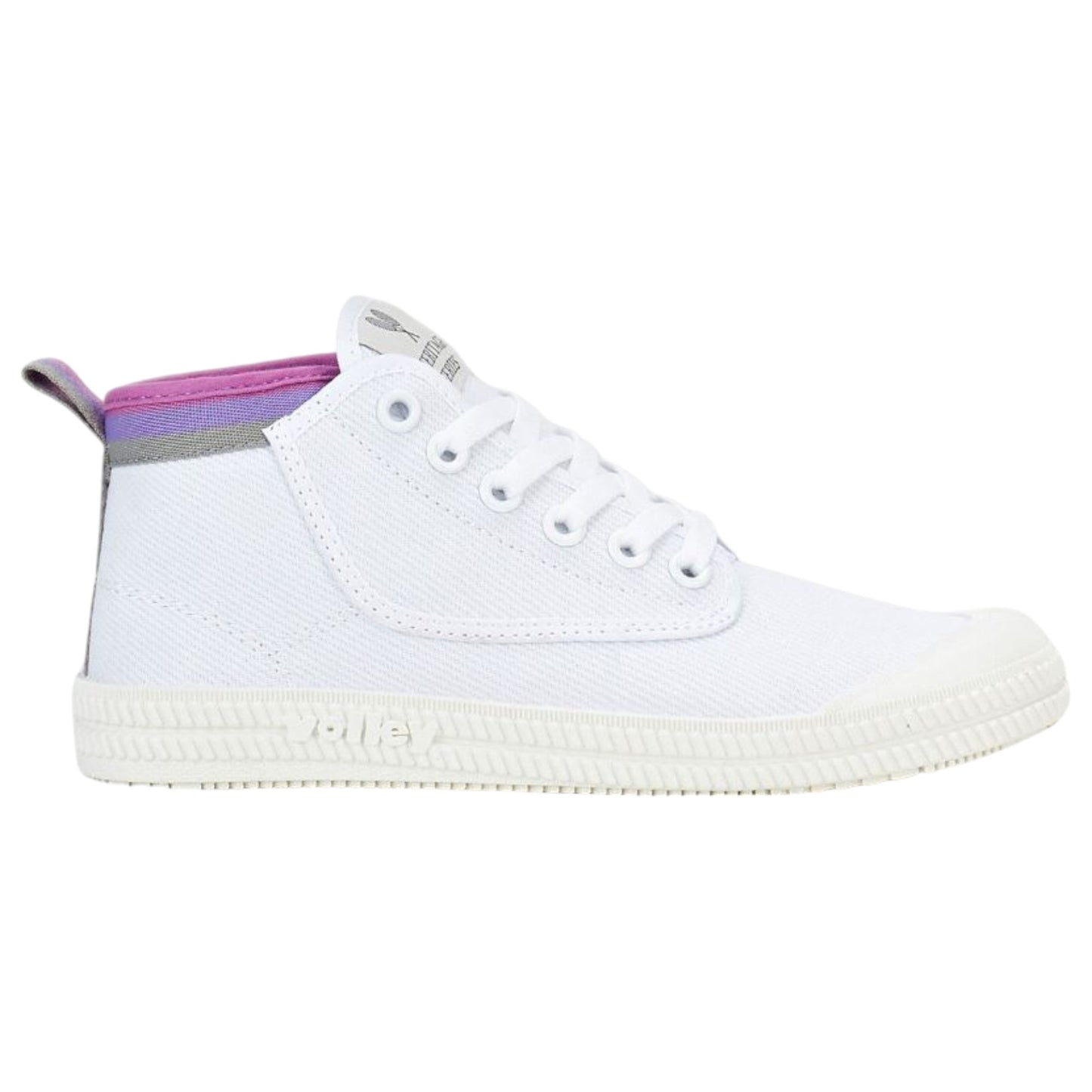 Unisex Adults Volley Heritage Hi Leap Shoes Pink/Purple/Grey
