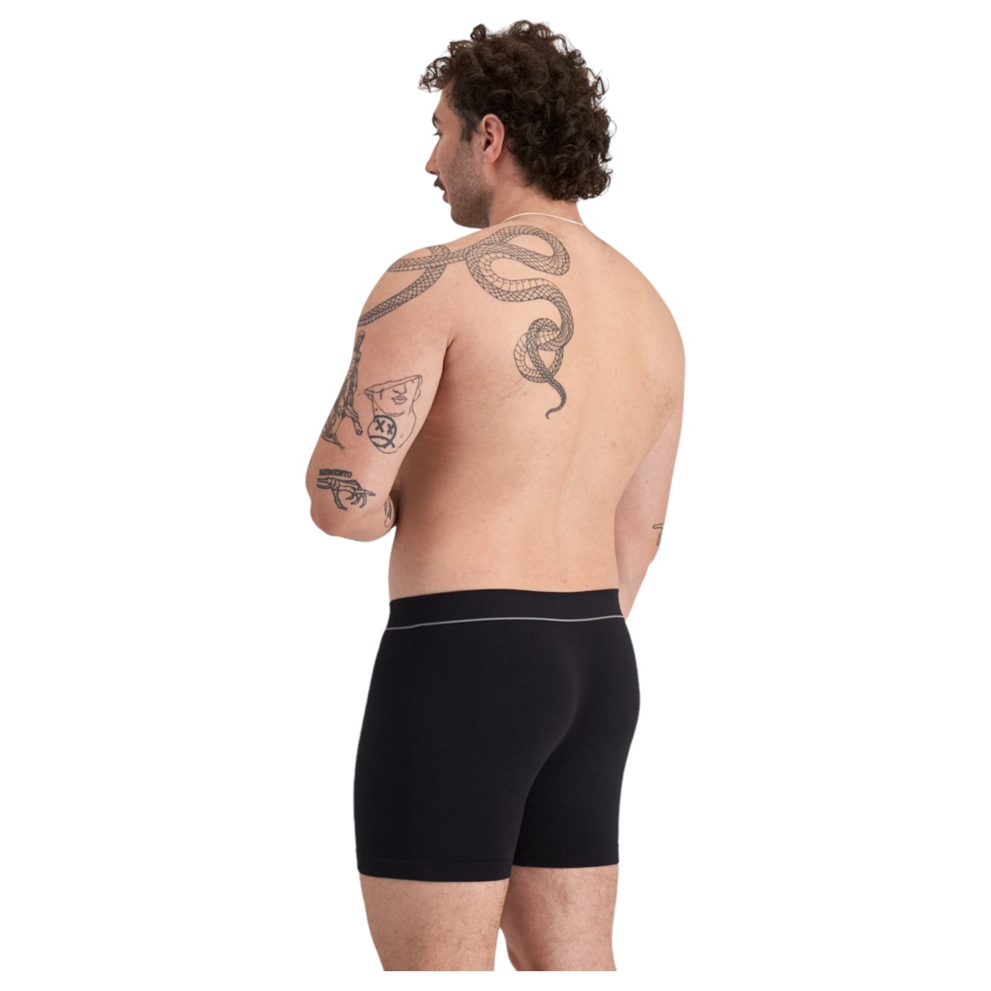 3 Pack Mens Bonds Seamless Trunk Trunks Underwear Black