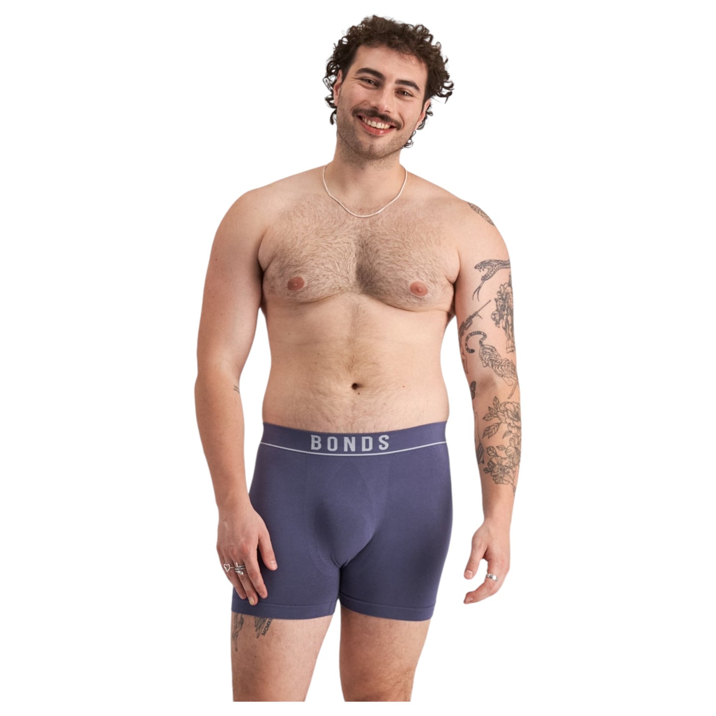 3 Pack Mens Bonds Seamless Trunk Trunks Underwear Multi