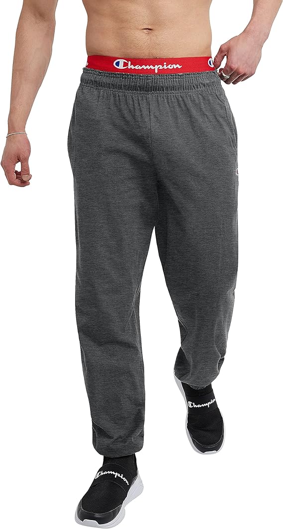Mens Champion Everyday Joggers Trackies Granite Heather