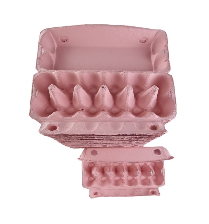 75 X Pink Full Dozen 12-Egg Recyclable Egg Cartons