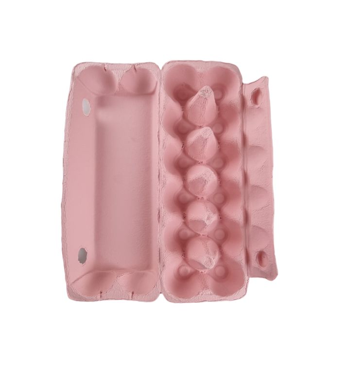 75 X Pink Full Dozen 12-Egg Recyclable Egg Cartons