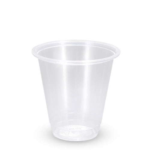 50 X Drinking Cups Clear Pp With Clear Dome Lid 12Oz / 340Ml