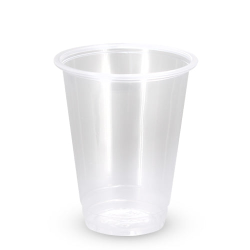 50 X Drinking Cups Clear Pp With Clear Dome Lid 18Oz / 520Ml