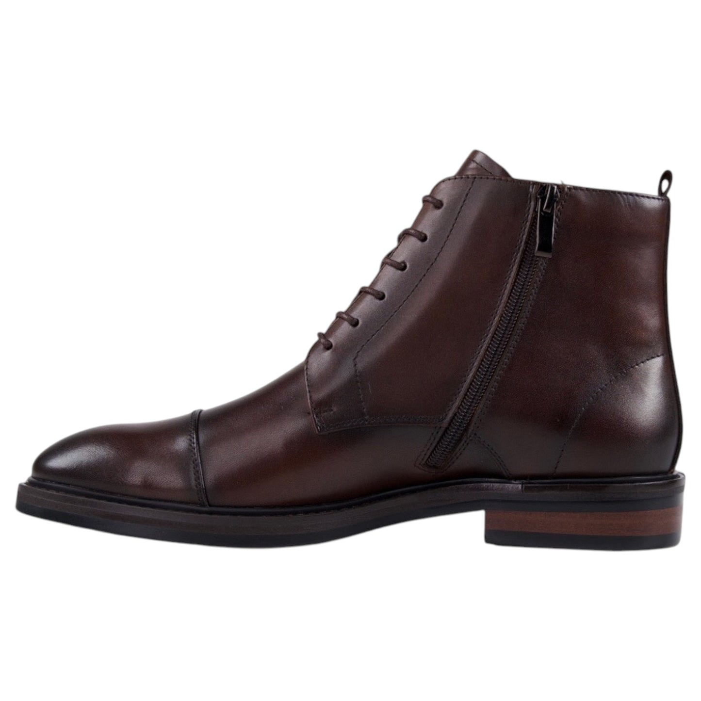 Mens Batsanis Platoon Boots Brown
