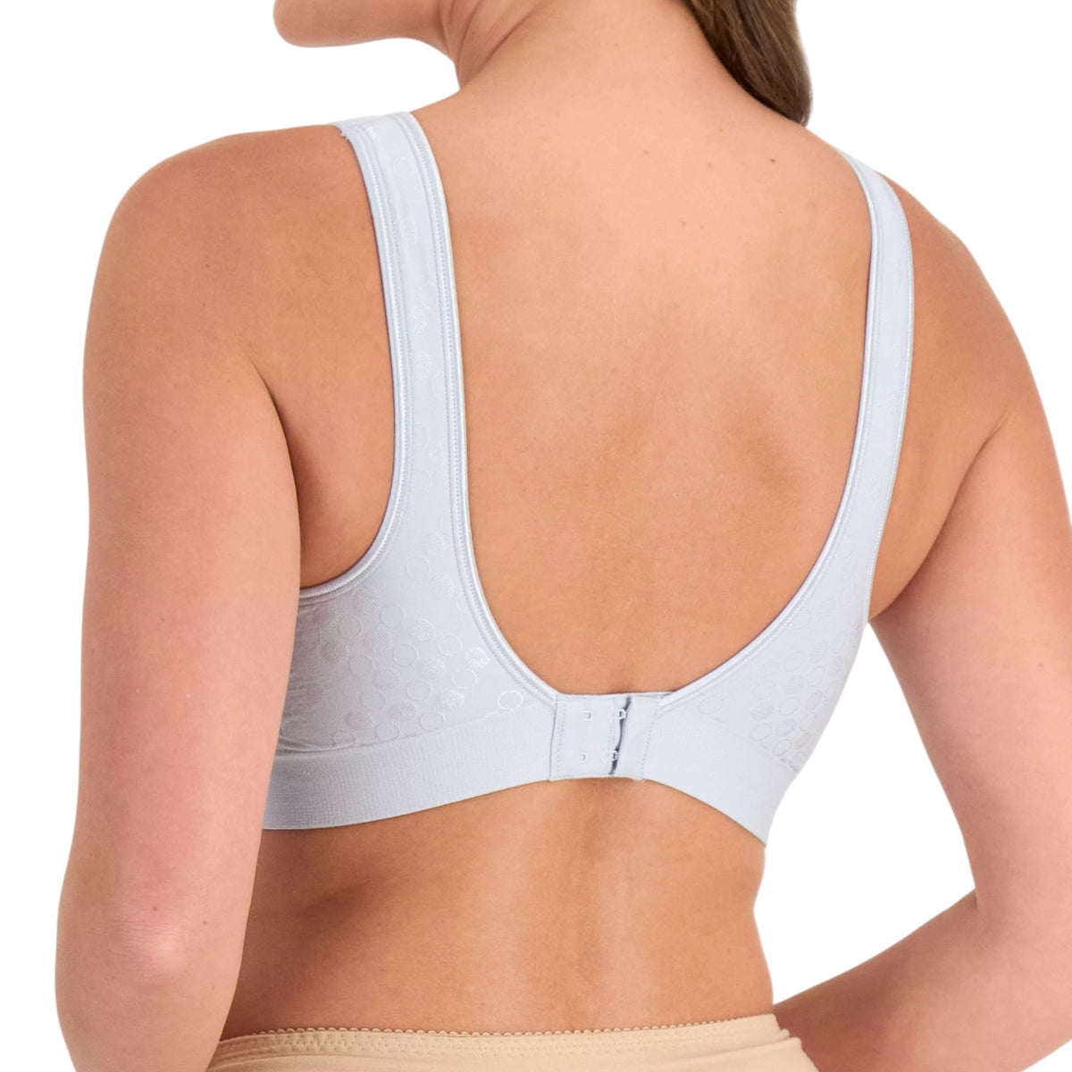 Womens Playtex Comfort Revolution Contour Wirefree Bra Baby Blue