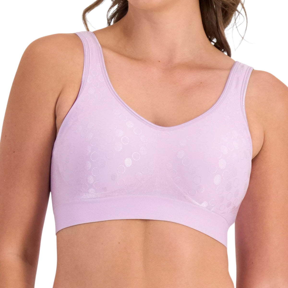 Womens Playtex Comfort Revolution Contour Wirefree Bra Mermaid Mist