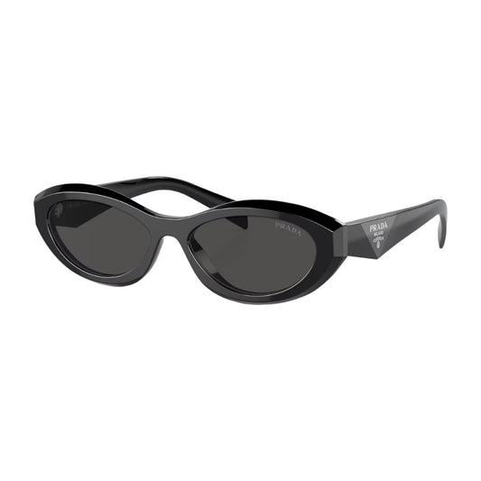 Womens Prada PR26ZS Sunglasses Black/Dark Grey