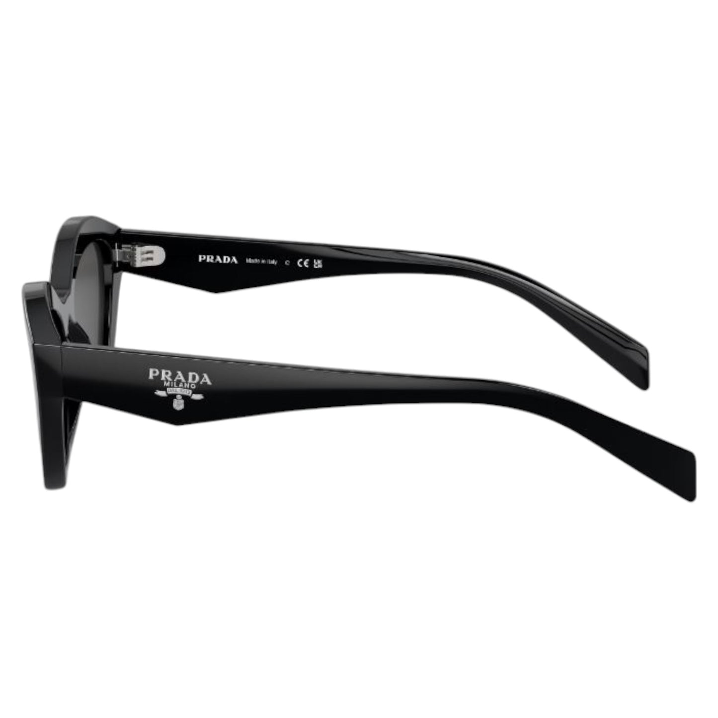 Womens Prada PRA02S Sunglasses Black/Grey