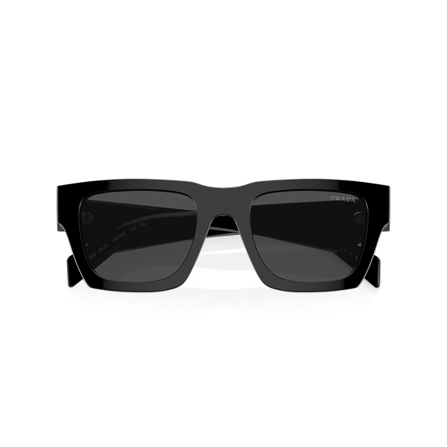 Men Prada Pr A06s 16K08z Black Pillow Dark Grey Sunglasses