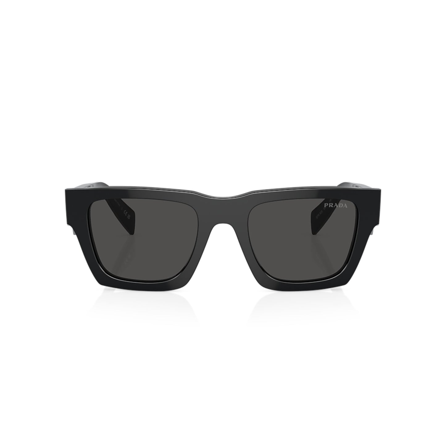 Men Prada Pr A06s 16K08z Black Pillow Dark Grey Sunglasses