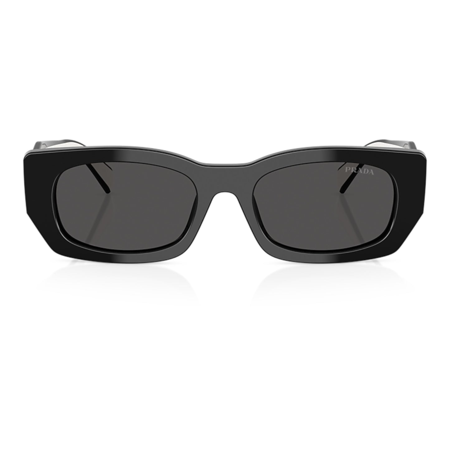 Women Prada Pr B05s 09Q08z Black Pillow Dark Grey Sunglasses