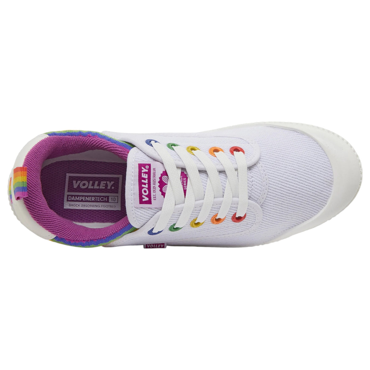 Unisex Adults Volley Pride Heritage Shoes Rainbow