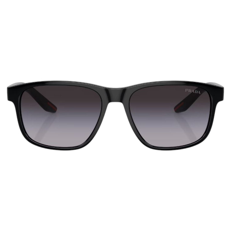 Mens Prada Linea Rossa Sunglasses Ps06ys Black/ Grey Sunnies