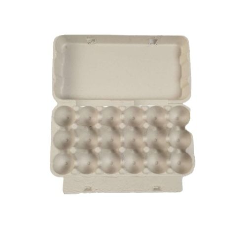 100 X Grey Quail Egg Cartons For 18 Eggs