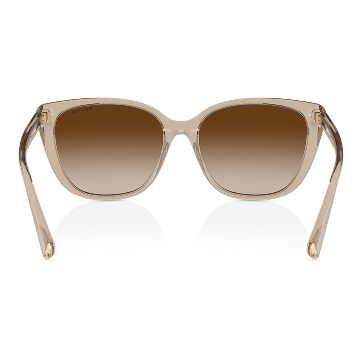 Women Ralph Ra5274 580213 Brown Butterfly Gradient Brown Sunglasses